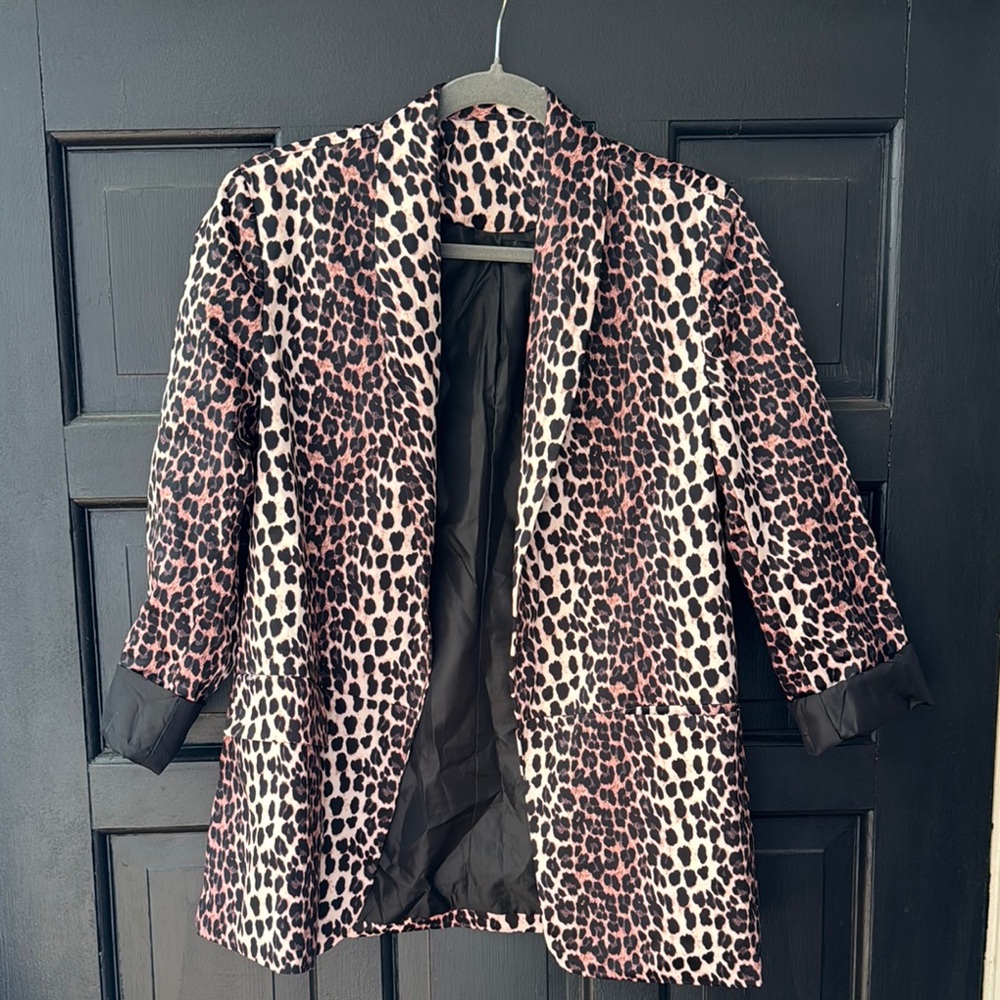 Leopard Print Women's Jacket
